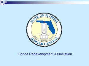Presentation - Florida Redevelopment Association