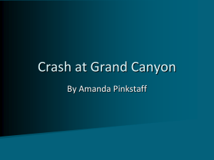 Crash at the Canyon - Grand Canyon Nature, Culture, and History