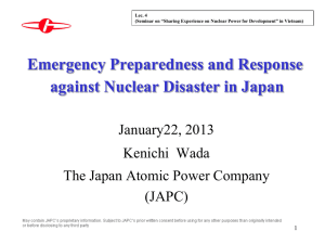 Emergency Preparedness and Response against