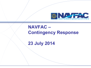 Readiness Brief - NAVFAC SE