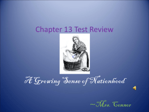 Chapter 13 Test Review