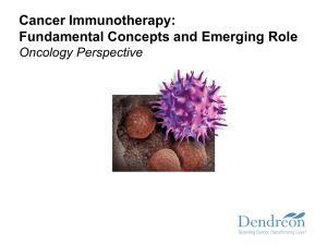 Oncologist Perspective - Fight Cancer With Immunotherapy