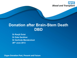 Donation after Brain