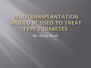 Xenotransplantation is a good solution to long organ transplant