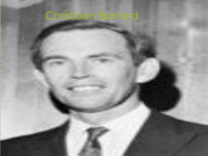 Christiaan Barnard 1