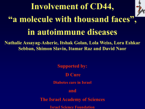 "a molecule with thousand faces,"in autoimmune diseases.