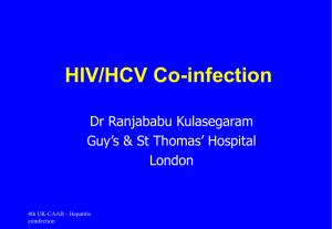 HIV/HCV Co-infection Jurgen Rockstroh - UK-CAB