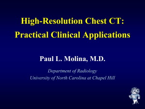 High-Resolution Chest CT: Practical Clinical Applications