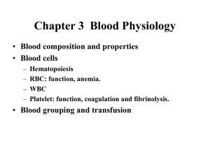 Blood and Body Fluid