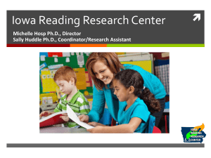 Iowa Reading Research center