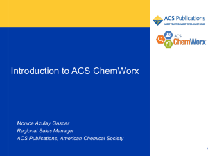 What is ACS ChemWorx?