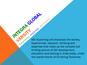 About Integra Global Varsity