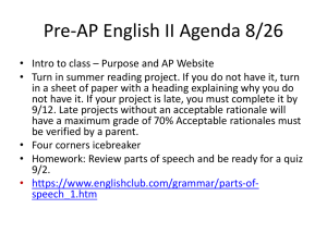 File - Spindler`s English II Pre