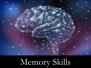 Memory-Skills-Demo - Management Study Guide