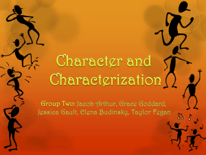 Characterization Power Point