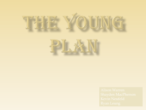 The Young Plan Study Guide