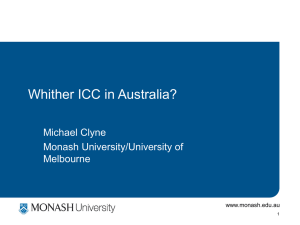 Whither inter-cultural communication in Australia?