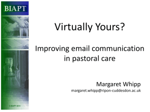 Pastoral Communication in a Digital Age
