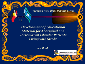 Developing Stroke Booklet Townsville Community