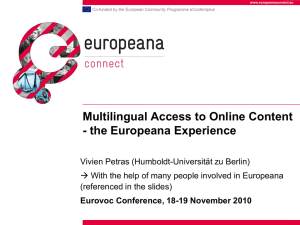Multilingual access to online content