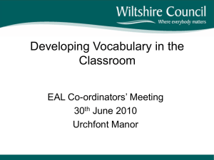 Vocabulary Presentation from EAL coordinators` conference 527kb