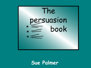 Persuasion Book 1