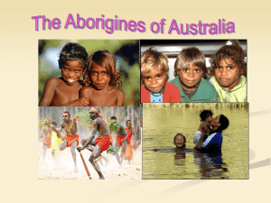 Aborigines (cont`d)