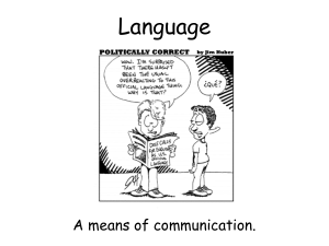 Language - AP Psychology Community