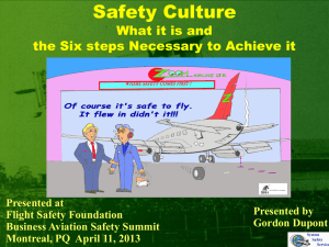 Gordon Dupont - Flight Safety Foundation