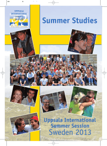 Kaartje Fee - Uppsala International Summer Session