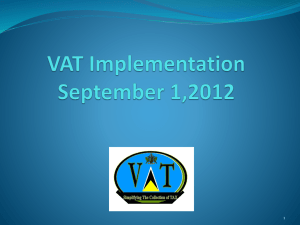 VAT - St. Lucia Chamber of Commerce