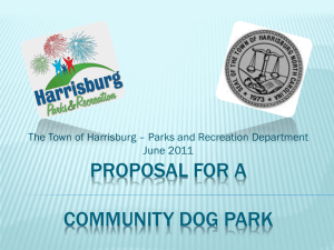 Dog Park Proposal: PowerPoint Presentation