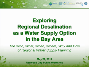 Document 2 - Bay Area Regional Desalination Project