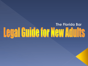Legal Guide for New Adults