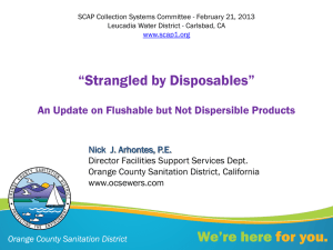 2013_02-21 SCAP CSC Flushables Update