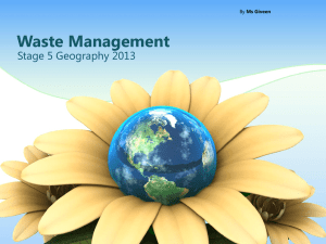 Waste Management Part 1 - Study Is My Buddy 2014