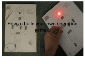 How to build your own operation game*