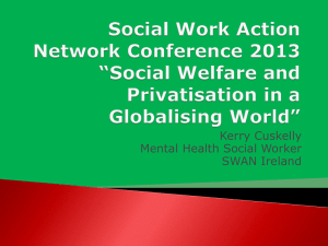 7. Kerry Cuskelly - Social welfare and privatisation in a globalising