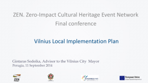 Presentation Vilnius