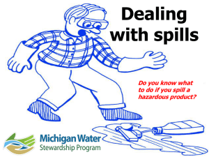 Clean Up Spills Safely - original