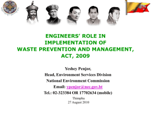 waste management steps requiring engineering systems