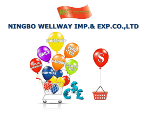 NINGBO WELLWAY IMP.& EXP.CO.,LTD Company Profile