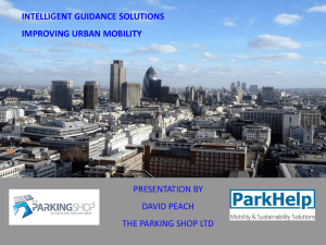 intelligent guidance solutions improving urban mobility