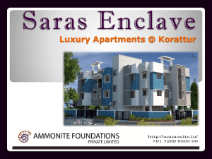 Saras Enclave - Ammonite Foundations Private Limited