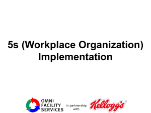 5s (Workplace Organization)