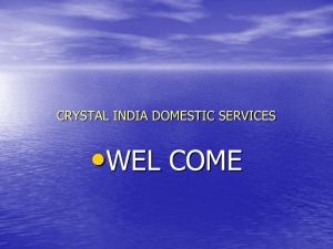 Crystal India Domestic Services