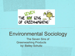 GreenWashing PowerPoint