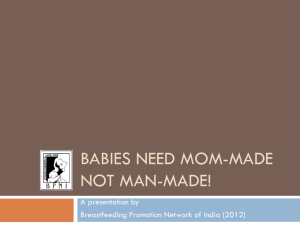 Babies Need Mom Mad Not Man Made