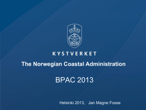 The Norwegian Coastal Administration