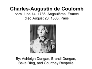 Charles-Augustin de Coulomb